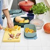 Rosti Mepal Mepal Daugiafunkcinių stačiakampių indų rinkinys 'Nordic sage'