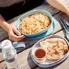 Rosti Mepal Mepal Dviejų skyrių priešpiečių dėžutė 'Rožinė'