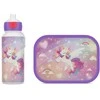 Mepal Gertuvė ir pietų dėžutė rinkinys vaikams 'Unicorn Glow'