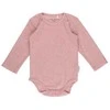 Pink Little Dutch Smėlinukas ilgomis rankovėmis ´Rožinė Melange´ - 62/68