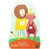 Trixie Figūrinė dėlionė 'Gyvūnai-draugai' 12 vnt