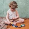 Dėlionė Trixie Mediniai varstomi karoliukai-gyvūnai