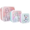 Vaikiškų priešpiečių dėžučių rinkinys Frozen II Let's Eat! 3vnt