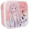 Vaikiškų priešpiečių dėžučių rinkinys Frozen II Let's Eat! 3vnt