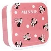 Vaikiškų priešpiečių dėžučių rinkinys Minnie Mouse Bon Appetit! 3vnt