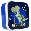 Vadobag Vaikiškų priešpiečių dėžučių rinkinys Pret Eat Drink Repeat Dino 3vnt