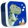 Vadobag Vaikiškų priešpiečių dėžučių rinkinys Pret Eat Drink Repeat Dino 3vnt