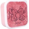 Vaikiškų priešpiečių dėžučių rinkinys Stitch Bon Appetit! 3vnt