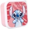 Vaikiškų priešpiečių dėžučių rinkinys Stitch Bon Appetit! 3vnt