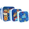 Vaikiškų priešpiečių dėžučių rinkinys 'Šunyčiai patruliai' PAW Patrol Fresh Bites 3vnt