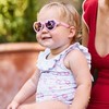 Akiniai nuo saulės Babiators Širdelės (3-5m.) rausvi