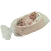 Arias lėlė kūdikėlis su rožine nešykle, 26 cm