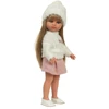 Arias lėlė mergaitė Carlota pūkuotu megztiniu, 36 cm