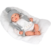 Arias Reborn kūdikėlis su pilkais rūbeliais, Daniela, 45 cm