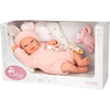 Arias Reborn lėlė kūdikėlis rožiniais rūbeliais, Lucia, 45 cm