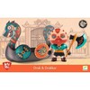 Djeco Arty Toys - Vikingai - Vikingas Drak ir Drakono valtis