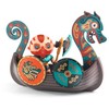 Djeco Arty Toys - Vikingai - Vikingas Drak ir Drakono valtis