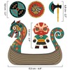 Djeco Arty Toys - Vikingai - Vikingas Drak ir Drakono valtis