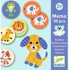 Djeco Memo žaidimas - Minkšti žaislai (30 vnt.)
