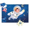 Djeco Siluetų dėlionė - Astronautas mėnulyje (36 detalių)