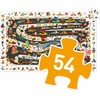 Djeco Dėlionė - Automobilių ralis (54 detalių) ( DJ07564 )