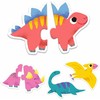 Djeco Dviejų dalių dėlionės - Dinozaurai (20 vnt.)
