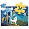 Djeco Siluetų dėlionė - Riteris (36 detalių) ( DJ07237 )