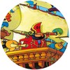 Djeco Siluetų dėlionė - Barbaroso laivas (54 detalių) ( DJ07241 )