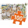 Djeco Dėlionė - Pilies užgrobimas (100 detalių) ( DJ07503 )