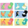 Djeco Dviejų dalių dėlionės - Kiaušiniai (12 vnt.) ( DJ08193 )