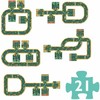 Djeco Milžiniška dėlionė - Keliai (21 det.) ( DJ07162 )