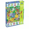 Djeco Milžiniška dėlionė - nuo 1 iki 10 Džiunglės (54 det.) ( DJ07148 )