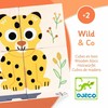 Djeco 4 kaladėlių dėlionė - Gamta ( DJ01904 )