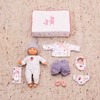 Djeco Baby Pomea - Lėlės - Vanille lagaminas