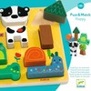 Djeco Medinė dėlionė - Konstravimo žaidimas – Laimingi ( DJ01075 )