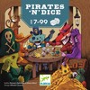 Djeco Metamųjų kauliukų žaidimas - Piratų kauliukai