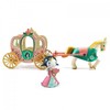 Djeco Arty Toys - Princeses - Mila ir Karieta ( DJ06788 )