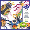 Djeco Vėrimas su pūkuotomis vielutėmis - Siūlų vabaliukai ( DJ08982 )