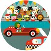 Djeco Siluetų dėlionė - Sportinis automobilis (16 detalių) ( DJ07273 )
