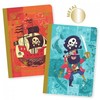 Djeco 2 Užrašų knygutės - Piratai ( DD03520 )