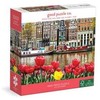 Dėlionė "Gėlės Amsterdame", 1000 dalių