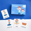 Lietuvos Kurejai Dviejų dalių „Montessori“ lavinamųjų kortelių rinkinys „Priešingybės“