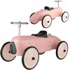 Little Dutch Metalinis RETRO paspiriamas automobilis Rožinė