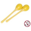 Plastikiniai marakasai Stagg EGG-MA L/YW