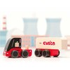 Mediniai automobilis Cubika Sunkvežimis