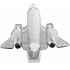 Metal Earth Metalinis 3D konstruktorius lėktuvas "Blackbird"