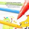 Mideer Akriliniai markeriai su minkštu antgaliu dėkle - 24 spalvos