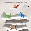 Mideer Lipnus spalvinimo rulonas Dinozaurai
