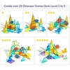Mideer Magnetinis konstruktorius „Dinozaurai“ – 48 dalys
