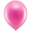 PartyDeco Balionai blizgūs fuksijos spalvos, 23cm, 10vnt